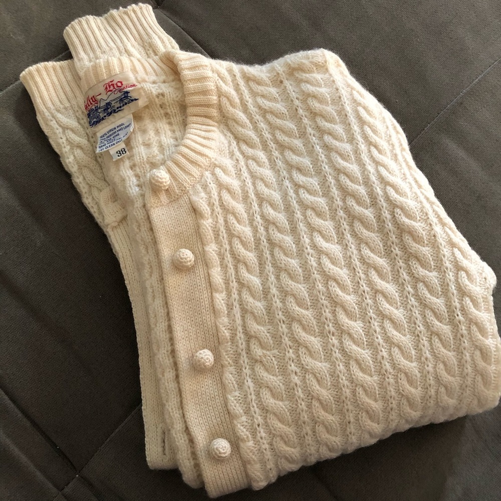 Vintage Wool Cardigan - Picture 2 of 7